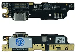 Нижняя плата Meizu M3 Note L681H с разъемом зарядки, кнопкой меню и микрофоном Ver 3.0 Original