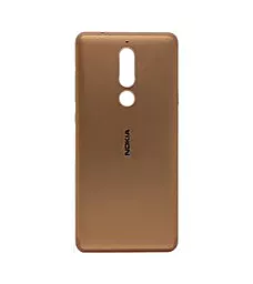 Задняя крышка корпуса Nokia 5.1 Dual Sim TA-1075 Original  Gold