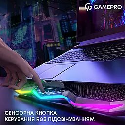 Подставка для ноутбука Gamepro CP660 Black - миниатюра 7 Подставка для ноутбука Gamepro CP660 Black - миниатюра 7