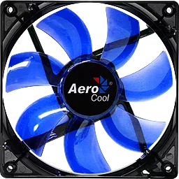 Система охлаждения Aerocool Lightning Blue, LED, 120мм Retail Blue