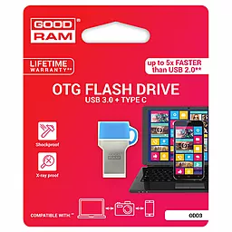 Флешка GooDRam 16 GB ODD3 Blue (ODD3-0160B0R11) - миниатюра 5