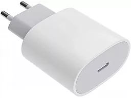 Сетевое зарядное устройство с поддержкой быстрой зарядки AMHJ83 Power Adapter USB-C 20W White - миниатюра 2