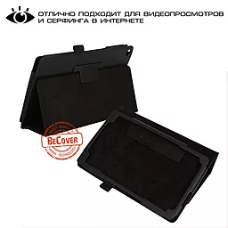 Чехол для планшета BeCover Slimbook case для Asus Z380 ZenPad 8 Black - миниатюра 2