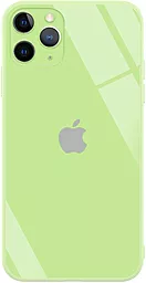 Чехол Epik GLOSSY Logo Full Camera Apple iPhone 12 Pro Light Green