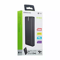 Повербанк Borofone BT18B 25000 mAh Black - мініатюра 4 Повербанк Borofone BT18B 25000 mAh Black - мініатюра 4