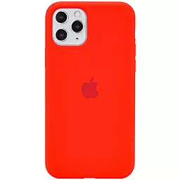 Чехол Silicone Case Full для Apple iPhone 11 Pro Max Red