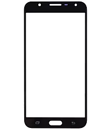 Корпусное стекло дисплея Samsung Galaxy J7 Neo J701 Black - фото Корпусное стекло дисплея Samsung Galaxy J7 Neo J701 Black