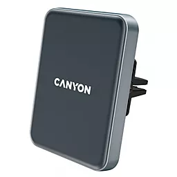Держатель с беспроводной зарядкой, магнитный Canyon C-15 Car Holder 15W Black (CNE-CCA15B)