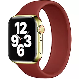 Ремінець Solo Loop для Apple watch 42mm/44mm 177mm / Червоний / Dark Red
