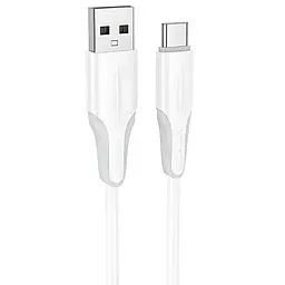 Кабель Borofone BX119 New USB-A - Type-C 15w 3a 1м cable White - фото Кабель Borofone BX119 New USB-A - Type-C 15w 3a 1м cable White