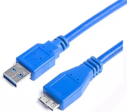 USB Кабель PrologiX micro USB 3.0 Cable Blue (PR-USB-P-12-30-3m)