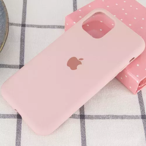 Чехол Silicone Case Full для Apple iPhone 14 Pro Pink Sand - фото 2