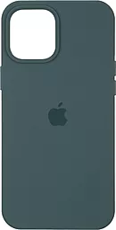 Чохол Silicone Case Full для Apple iPhone 12, iPhone 12 Pro Pine Green