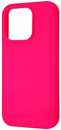 Чохол Wave Full Silicone Cover для Apple iPhone 15 Pro Max  Bright Pink