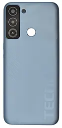 Задняя крышка корпуса Tecno Pop 5 LTE со стеклом камеры, Original Ice Blue - фото Задняя крышка корпуса Tecno Pop 5 LTE со стеклом камеры, Original Ice Blue