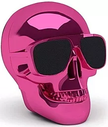 Колонки акустичні Jarre AeroSkull Nano Chrome Pink - фото Колонки акустичні Jarre AeroSkull Nano Chrome Pink