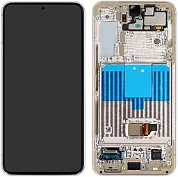 Дисплей Samsung Galaxy S22 S901 с тачскрином и рамкой, сервисный оригинал, Violet