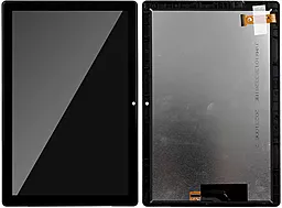 Дисплей для планшета DOOGEE U10 с тачскрином и рамкой, Black - фото Дисплей для планшета DOOGEE U10 с тачскрином и рамкой, Black