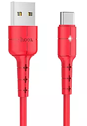 Кабель Hoco X30 Star Charging USB-A - Type-C 10w 1.2м cable Red - мініатюра 2 Кабель Hoco X30 Star Charging USB-A - Type-C 10w 1.2м cable Red - мініатюра 2