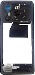 Рамка корпусу Tecno Spark 20 Pro (KJ6) зі склом камери Moonlit Black - фото Рамка корпусу Tecno Spark 20 Pro (KJ6) зі склом камери Moonlit Black