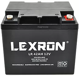 Аккумуляторная батарея Lexron 12V 42 Ah GEL (LR-12-42/29317)