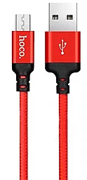 USB Кабель Hoco X14 Times Speed 2M micro USB Cable Red