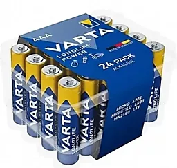 Батарейки Varta Longlife Power AAA / LR03 BL 24шт 1.5 V