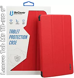 Чехол для планшета BeCover Smart Case для Lenovo Tab M9 TB-310 9" Red (709225) - фото Чехол для планшета BeCover Smart Case для Lenovo Tab M9 TB-310 9" Red (709225)