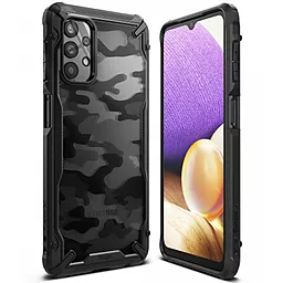 Чохол Ringke Fusion X DESIGN для Samsung Galaxy A32 5G Camo Black (RCS4887)