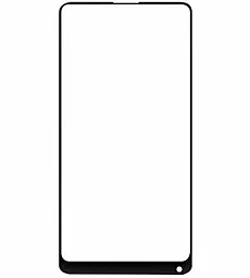 Корпусне скло дисплея Xiaomi Mi Mix 2S (з OCA плівкою), оригінал, Black