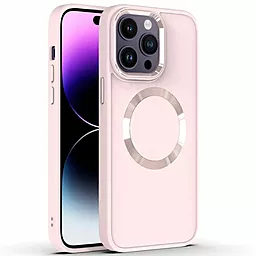 Чохол Epik TPU Bonbon Metal Style with MagSafe для Apple iPhone 14 Pink - мініатюра 3