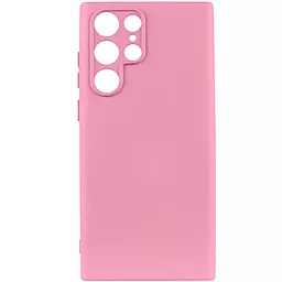 Чехол Lakshmi Silicone Cover Full Camera для Samsung Galaxy S24 Ultra Pink