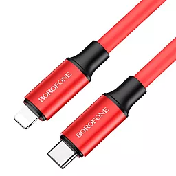 Кабель USB PD Borofone BX82 20W USB Type-C - Lightning Cable Red