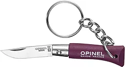Нож Opinel Keychain №2 Inox (001428-p) Фиолетовый - миниатюра 2