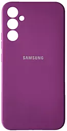 Чехол Silicone Case Full для Samsung Galaxy S24 Plus Grape