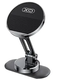 Держатель XO C150 Magnetic 360° rotating holder with metal base Black - фото Держатель XO C150 Magnetic 360° rotating holder with metal base Black