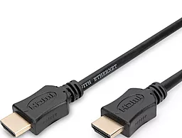 Видеокабель Digitus HDMI v1.4 4k 30hz 2m black (AK-330107-020-S)