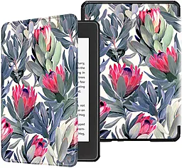 Чехол на электронную книгу BeCover Smart Case для Amazon Kindle 11th Gen. 2022 6" Floral (708868) - фото Чехол на электронную книгу BeCover Smart Case для Amazon Kindle 11th Gen. 2022 6" Floral (708868)