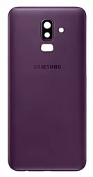 Задняя крышка корпуса Samsung Galaxy J8 2018 J810 со стеклом камеры Purple