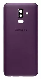 Задня кришка корпусу Samsung Galaxy J8 2018 J810 зі склом камери Purple - фото Задня кришка корпусу Samsung Galaxy J8 2018 J810 зі склом камери Purple