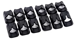 Органайзер для кабелей ExtraDigital Cable Clips CC-945 Black (KBC1712) - фото Органайзер для кабелей ExtraDigital Cable Clips CC-945 Black (KBC1712)
