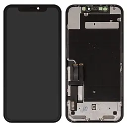 Дисплей Apple iPhone 11 з тачскріном і рамкою, оригінал, Black - фото Дисплей Apple iPhone 11 з тачскріном і рамкою, оригінал, Black