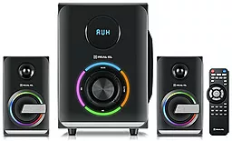 Колонки акустические REAL-EL M-580 Black - фото Колонки акустические REAL-EL M-580 Black