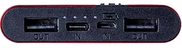 Повербанк Gelius Pro Edge GP-PB10-013 10000 mAh Red - миниатюра 4