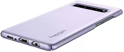 Чехол Spigen Thin Fit Samsung G973 Galaxy S10 Crown Silver (614CS26358) - миниатюра 4