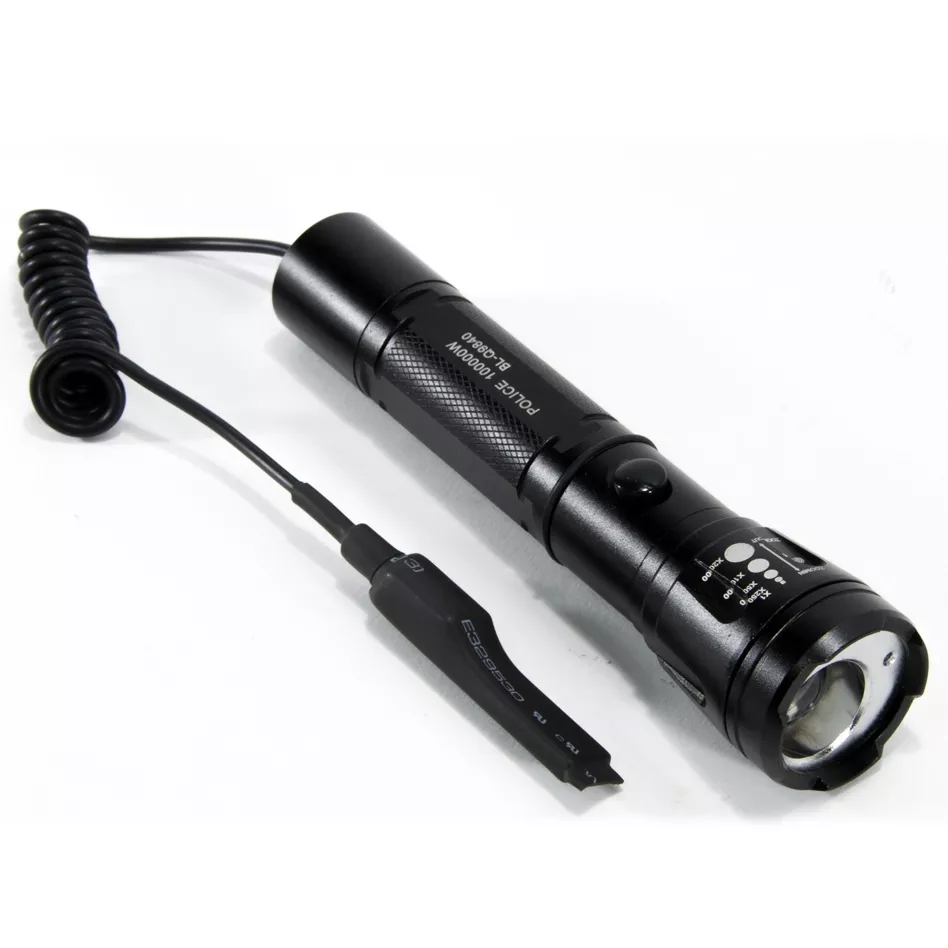 Фонарик аккумуляторный Bailong 10000W BL-Q9840 - фото 2