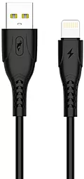 USB Кабель SkyDolphin S08L Lightning Cable Black (USB-000561)