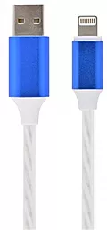 Кабель Cablexpert USB-A - Lightning 12w 2.4a 1м cable White(CC-USB-8PLED-1M) - фото Кабель Cablexpert USB-A - Lightning 12w 2.4a 1м cable White(CC-USB-8PLED-1M)