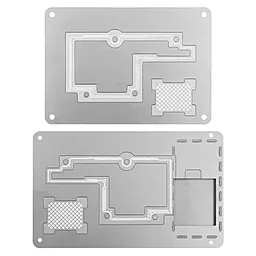 BGA трафарет (для реболлинга) MECHANIC 4D для Apple iPhone X / Huawei motherboard IC chip - миниатюра 2