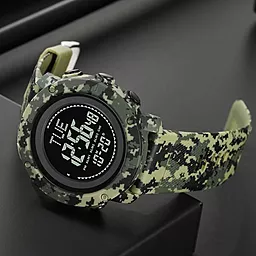 Часы наручные SKMEI 2095CMGN  Army Green Camouflage - миниатюра 2